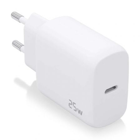Cargador de Pared Aisens A110-0756/ 1xUSB Tipo-C/ 25W Cargador de Pared Aisens A110-0756/ 1xUSB Tipo-C/ 25W