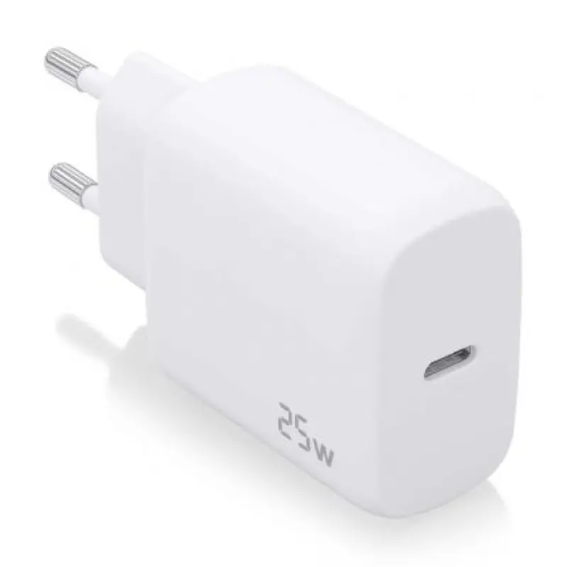 Cargador de Pared Aisens A110-0756/ 1xUSB Tipo-C/ 25W Cargador de Pared Aisens A110-0756/ 1xUSB Tipo-C/ 25W