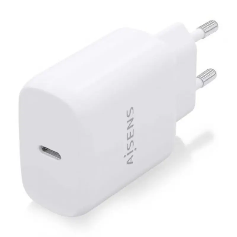 Cargador de Pared Aisens A110-0756/ 1xUSB Tipo-C/ 25W Cargador de Pared Aisens A110-0756/ 1xUSB Tipo-C/ 25W