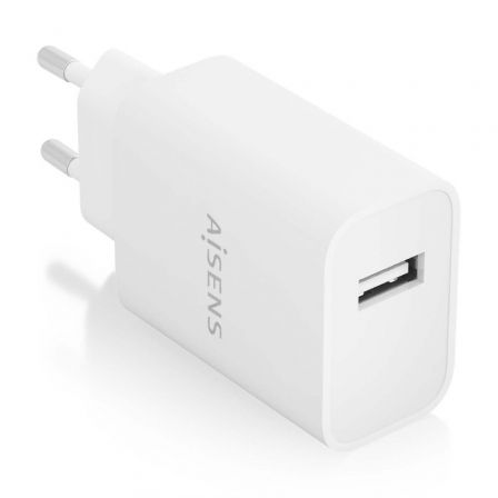 Cargador de Pared Aisens A110-0853/ 1xUSB/ 10.5W Cargador de Pared Aisens A110-0853/ 1xUSB/ 10.5W