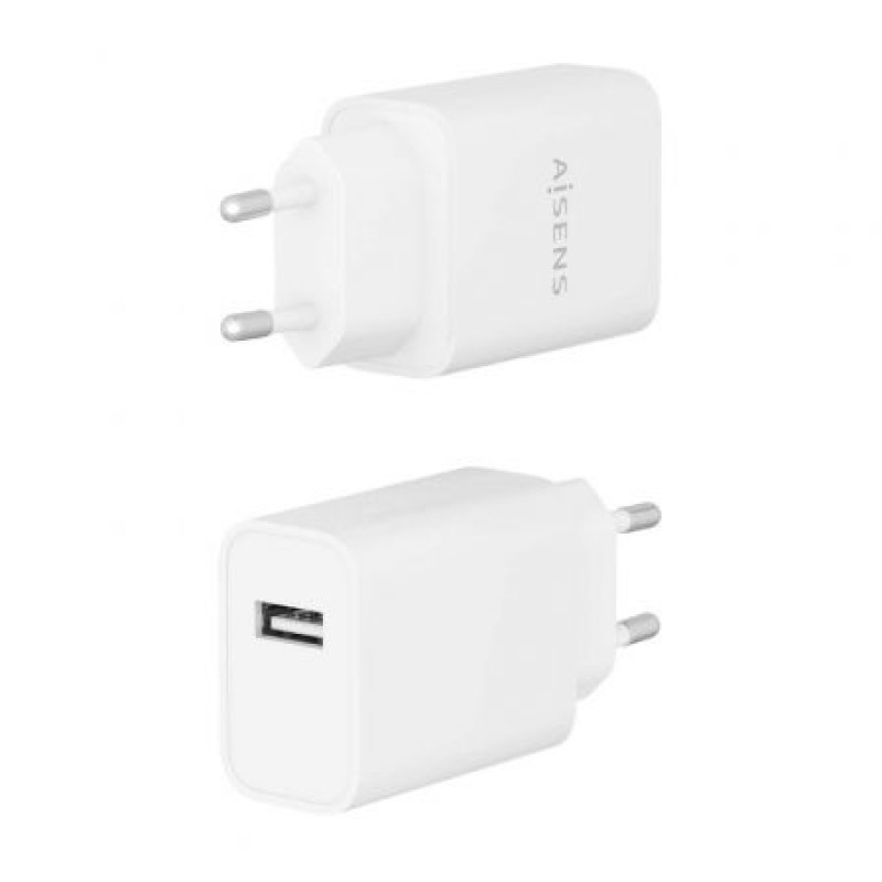 Cargador de Pared Aisens A110-0853/ 1xUSB/ 10.5W Cargador de Pared Aisens A110-0853/ 1xUSB/ 10.5W