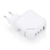 Cargador Gan de Pared Aisens ASCH-100W4P028-W/ 3xUSB Tipo-C/ 1x USB/ 100W Cargador Gan de Pared Aisens ASCH-100W4P028-W/ 3xUSB Tipo-C/ 1x USB/ 100W