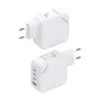 Cargador Gan de Pared Aisens ASCH-100W4P028-W/ 3xUSB Tipo-C/ 1x USB/ 100W Cargador Gan de Pared Aisens ASCH-100W4P028-W/ 3xUSB Tipo-C/ 1x USB/ 100W