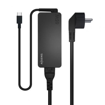 Cargador de Portátil Aisens ASCH-1PD65D-BK/ 1xUSB Tipo-C/ 65W Cargador de Portátil Aisens ASCH-1PD65D-BK/ 1xUSB Tipo-C/ 65W