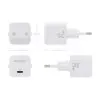 Cargador Gan de Pared Aisens ASCH-25W1P012-W/ 1xUSB Tipo-C/ 25W