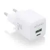 Cargador Gan de Pared Aisens ASCH-25W2P014-W/ 1xUSB Tipo-C/ 1xUSB/ 25W Cargador Gan de Pared Aisens ASCH-25W2P014-W/ 1xUSB Tipo-C/ 1xUSB/ 25W