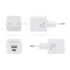 Cargador Gan de Pared Aisens ASCH-25W2P014-W/ 1xUSB Tipo-C/ 1xUSB/ 25W Cargador Gan de Pared Aisens ASCH-25W2P014-W/ 1xUSB Tipo-C/ 1xUSB/ 25W