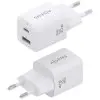 Cargador Gan de Pared Aisens ASCH-30W2P020-W/ 1xUSB Tipo-C/ 1xUSB/ 30W