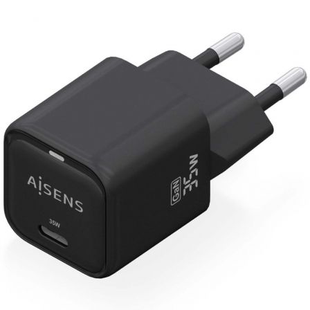 Cargador Gan de Pared Aisens ASCH-35W1P023-BK/ 1xUSB Tipo-C/ 35W Cargador Gan de Pared Aisens ASCH-35W1P023-BK/ 1xUSB Tipo-C/ 35W