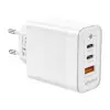 Cargador Gan de Pared Aisens ASCH-65W3P007-W/ 2xUSB Tipo-C/ 1x USB/ 65W Cargador Gan de Pared Aisens ASCH-65W3P007-W/ 2xUSB Tipo-C/ 1x USB/ 65W