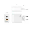 Cargador Gan de Pared Aisens ASCH-65W3P007-W/ 2xUSB Tipo-C/ 1x USB/ 65W Cargador Gan de Pared Aisens ASCH-65W3P007-W/ 2xUSB Tipo-C/ 1x USB/ 65W