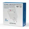 Cargador Gan de Pared Aisens ASCH-65W3P007-W/ 2xUSB Tipo-C/ 1x USB/ 65W Cargador Gan de Pared Aisens ASCH-65W3P007-W/ 2xUSB Tipo-C/ 1x USB/ 65W