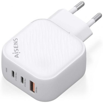 Cargador Gan de Pared Aisens ASCH-65W3P026-W/ 2xUSB Tipo-C/ 1xUSB/ 65W Cargador Gan de Pared Aisens ASCH-65W3P026-W/ 2xUSB Tipo-C/ 1xUSB/ 65W