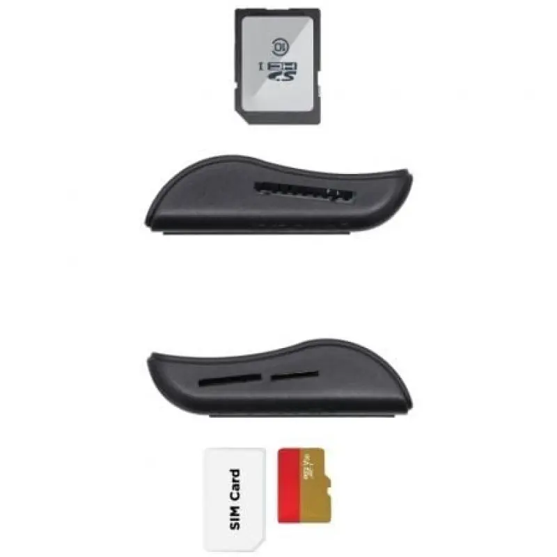 Lector de DNI y Tarjetas Aisens ASCR-SN02SD-BK/ Negro Lector de DNI y Tarjetas Aisens ASCR-SN02SD-BK/ Negro