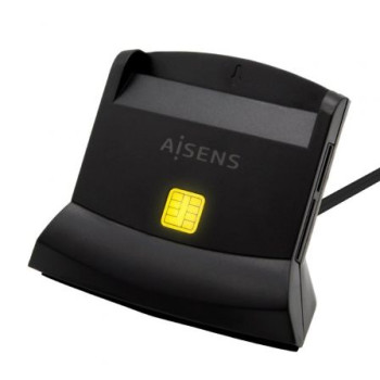 Lector de DNI y Tarjetas Aisens ASCR-SN04CSD-BK/ USB Tipo-C/ Negro Lector de DNI y Tarjetas Aisens ASCR-SN04CSD-BK/ USB Tipo-C/ Negro