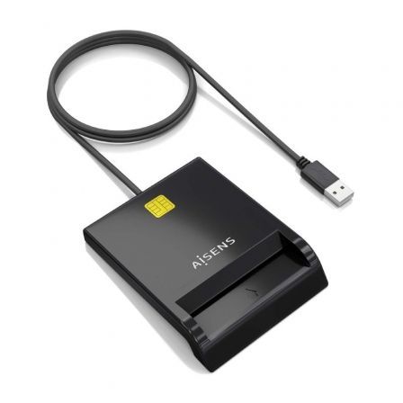 Lector de DNI y Tarjetas Aisens ASCR-SN06-BK/ Negro Lector de DNI y Tarjetas Aisens ASCR-SN06-BK/ Negro
