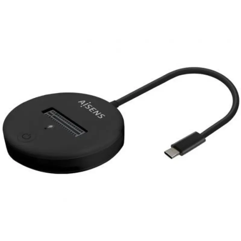 Dock USB Tipo-C para SSD M2 SATA/NVMe Aisens ASUC-M2D013-BK/ Negro Dock USB Tipo-C para SSD M2 SATA/NVMe Aisens ASUC-M2D013-BK/ Negro