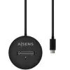 Dock USB Tipo-C para SSD M2 SATA/NVMe Aisens ASUC-M2D013-BK/ Negro Dock USB Tipo-C para SSD M2 SATA/NVMe Aisens ASUC-M2D013-BK/ Negro