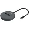 Dock USB Tipo-C para SSD M2 SATA/NVMe Aisens ASUC-M2D014-GR/ Gris Dock USB Tipo-C para SSD M2 SATA/NVMe Aisens ASUC-M2D014-GR/ Gris