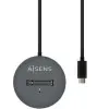 Dock USB Tipo-C para SSD M2 SATA/NVMe Aisens ASUC-M2D014-GR/ Gris Dock USB Tipo-C para SSD M2 SATA/NVMe Aisens ASUC-M2D014-GR/ Gris