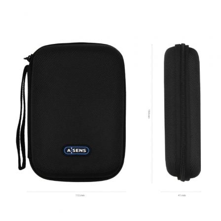 Funda para Disco Externo de 2.5' Aisens ASBG-003-BK/ Negra Funda para Disco Externo de 2.5' Aisens ASBG-003-BK/ Negra