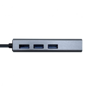 Hub USB Tipo-C Aisens A109-0396/ 3xUSB/ 1xRJ45/ Gris Hub USB Tipo-C Aisens A109-0396/ 3xUSB/ 1xRJ45/ Gris
