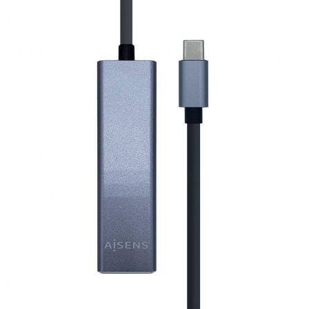 Hub USB Tipo-C Aisens A109-0396/ 3xUSB/ 1xRJ45/ Gris Hub USB Tipo-C Aisens A109-0396/ 3xUSB/ 1xRJ45/ Gris