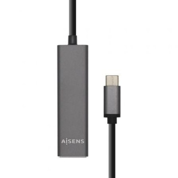 Hub USB Tipo-C Aisens A109-0403/ 4xUSB Hub USB Tipo-C Aisens A109-0403/ 4xUSB