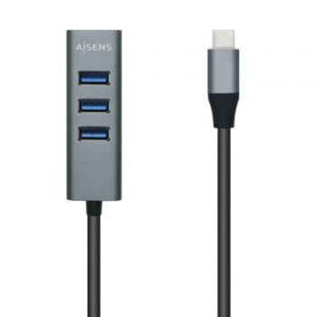 Hub USB Tipo-C Aisens A109-0508/ 4xUSB Hub USB Tipo-C Aisens A109-0508/ 4xUSB