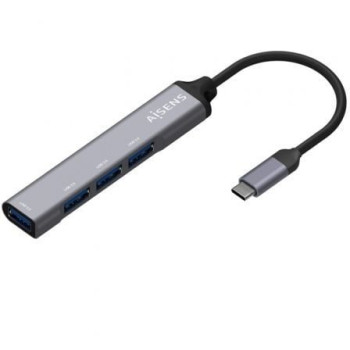 Hub USB Tipo-C Aisens A109-0541/ 4xUSB Hub USB Tipo-C Aisens A109-0541/ 4xUSB