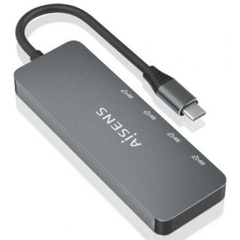 Hub USB Tipo-C Aisens A109-0695/ 4xUSB Tipo-C/ Gris Hub USB Tipo-C Aisens A109-0695/ 4xUSB Tipo-C/ Gris