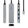 Docking USB Tipo-C Aisens ASUC-5P003-GR/ 1xHDMI/ 2xUSB/ 1xRJ45/ 1xUSB Tipo-C PD/ Gris Docking USB Tipo-C Aisens ASUC-5P003-GR/ 1xHDMI/ 2xUSB/ 1xRJ45/ 1xUSB Tipo-C PD/ Gris
