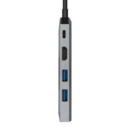 Docking USB Tipo-C Aisens ASUC-5P003-GR/ 1xHDMI/ 2xUSB/ 1xRJ45/ 1xUSB Tipo-C PD/ Gris Docking USB Tipo-C Aisens ASUC-5P003-GR/ 1xHDMI/ 2xUSB/ 1xRJ45/ 1xUSB Tipo-C PD/ Gris