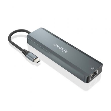 Docking USB Tipo-C Aisens ASUC-5P011-GR/ 1xHDMI/ 2xUSB/ 1xRJ45/ 1xUSB Tipo-C/ 1xUSB Tipo-C PD/ Gris Docking USB Tipo-C Aisens ASUC-5P011-GR/ 1xHDMI/ 2xUSB/ 1xRJ45/ 1xUSB Tipo-C/ 1xUSB Tipo-C PD/ Gris
