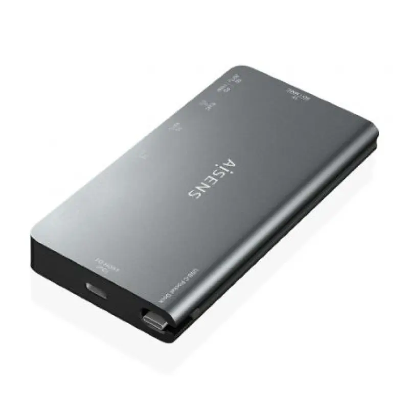 Docking USB Tipo-C Aisens ASUC-8P015-GR/ 1xHDMI/ 3xUSB/ 1xRJ45/ 1xLector Tarjetas / 1xUSB Tipo-C/ Gris Docking USB Tipo-C Aisens ASUC-8P015-GR/ 1xHDMI/ 3xUSB/ 1xRJ45/ 1xLector Tarjetas / 1xUSB Tipo-C/ Gris