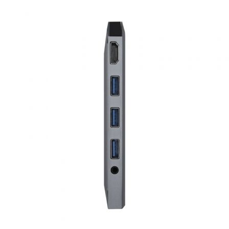 Docking USB Tipo-C Aisens ASUC-9P001-GR/ 1xHDMI/ 3xUSB/ 1xRJ45/ 1xAudio/ 1xLector Tarjetas / 1xUSB Tipo-C PD/ Gris Docking USB Tipo-C Aisens ASUC-9P001-GR/ 1xHDMI/ 3xUSB/ 1xRJ45/ 1xAudio/ 1xLector Tarjetas / 1xUSB Tipo-C PD/ Gris