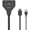 Cable Duplicador HDMI 4K Aisens A123-0654/ 2x HDMI Hembra - HDMI Macho - USB Macho/ 30cm/ Negro Cable Duplicador HDMI 4K Aisens A123-0654/ 2x HDMI Hembra - HDMI Macho - USB Macho/ 30cm/ Negro