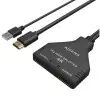 Cable Duplicador HDMI 4K Aisens A123-0654/ 2x HDMI Hembra - HDMI Macho - USB Macho/ 30cm/ Negro Cable Duplicador HDMI 4K Aisens A123-0654/ 2x HDMI Hembra - HDMI Macho - USB Macho/ 30cm/ Negro