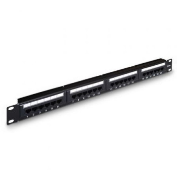 Patch Panel Aisens A141-0307/ 24 Puertos/ Cat.5e/ Altura 1U Patch Panel Aisens A141-0307/ 24 Puertos/ Cat.5e/ Altura 1U