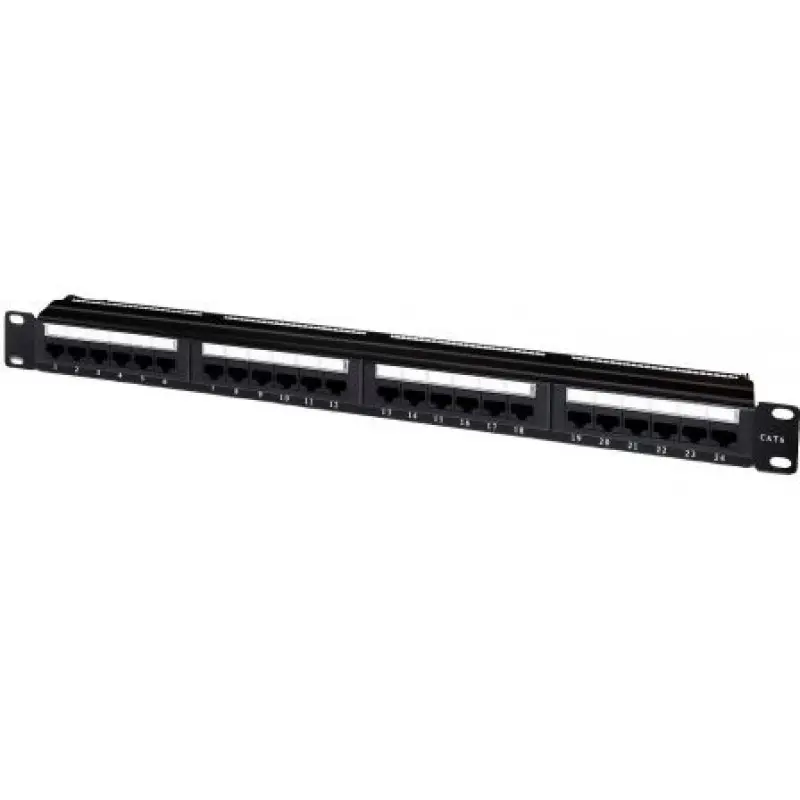 Patch Panel Aisens A141-0308/ 24 Puertos/ Cat.6/ Altura 1U Patch Panel Aisens A141-0308/ 24 Puertos/ Cat.6/ Altura 1U