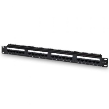 Patch Panel Aisens A141-0509/ 24 Puertos/ Cat.6/ Altura 1U/ Gestión de Cables Patch Panel Aisens A141-0509/ 24 Puertos/ Cat.6/ Altura 1U/ Gestión de Cables