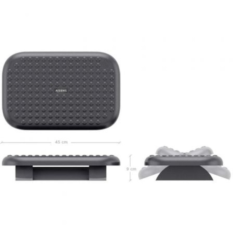 Reposapiés Inclinable Aisens FRT01-265/ 45 x 9cm Reposapiés Inclinable Aisens FRT01-265/ 45 x 9cm