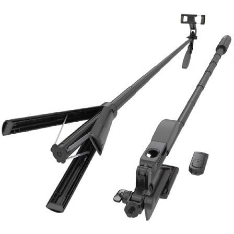 Palo para Selfie + Trípode Aisens SS01ST-299/ Negro Palo para Selfie + Trípode Aisens SS01ST-299/ Negro