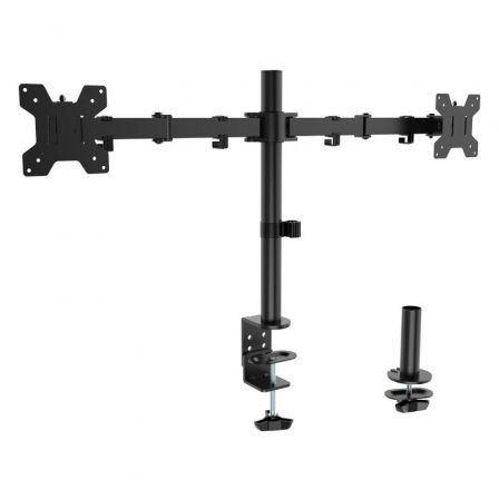 Soporte para 2 Monitores Aisens DT32TSR-279/ hasta 10kg Soporte para 2 Monitores Aisens DT32TSR-279/ hasta 10kg