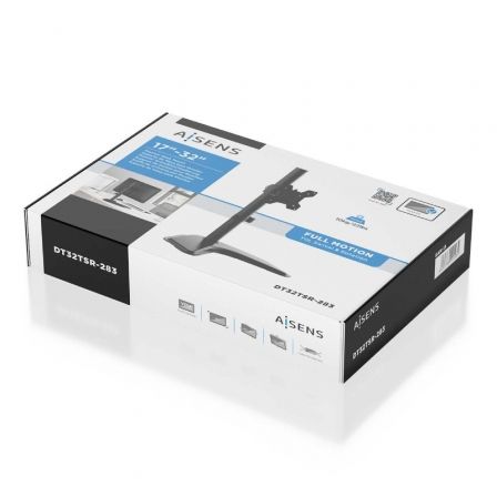 Soporte para Monitor Aisens DT32TSR-283/ hasta 10kg Soporte para Monitor Aisens DT32TSR-283/ hasta 10kg