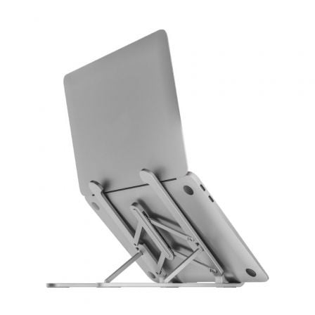 Soporte Aisens LPS1M-099 para Portátiles/ Tablets hasta 15'/ Plata Soporte Aisens LPS1M-099 para Portátiles/ Tablets hasta 15'/ Plata