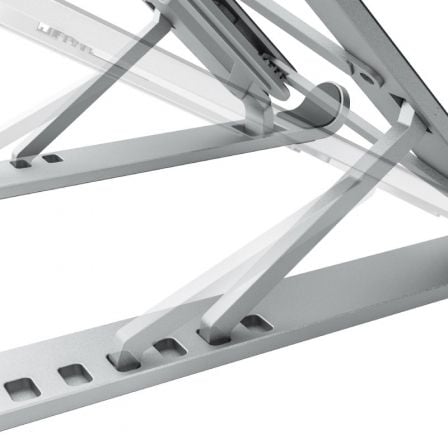 Soporte Aisens LPS1M-099 para Portátiles/ Tablets hasta 15'/ Plata Soporte Aisens LPS1M-099 para Portátiles/ Tablets hasta 15'/ Plata