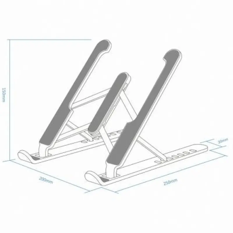 Soporte Aisens LPS1M-101 para Portátil/ Tablet hasta 15'/ Gris Oscuro Soporte Aisens LPS1M-101 para Portátil/ Tablet hasta 15'/ Gris Oscuro