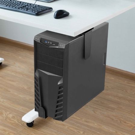 Soporte Bajo Mesa/de Pared Aisens MPC04-203 para PC/ Antirrobo/ hasta 10kg Soporte Bajo Mesa/de Pared Aisens MPC04-203 para PC/ Antirrobo/ hasta 10kg