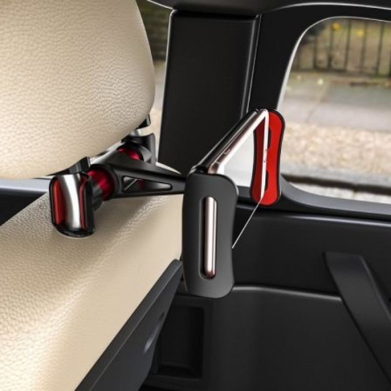 Soporte de Coche para Smartphone/Tablet Aisens MSC1P-105/ Negro y Rojo Soporte de Coche para Smartphone/Tablet Aisens MSC1P-105/ Negro y Rojo